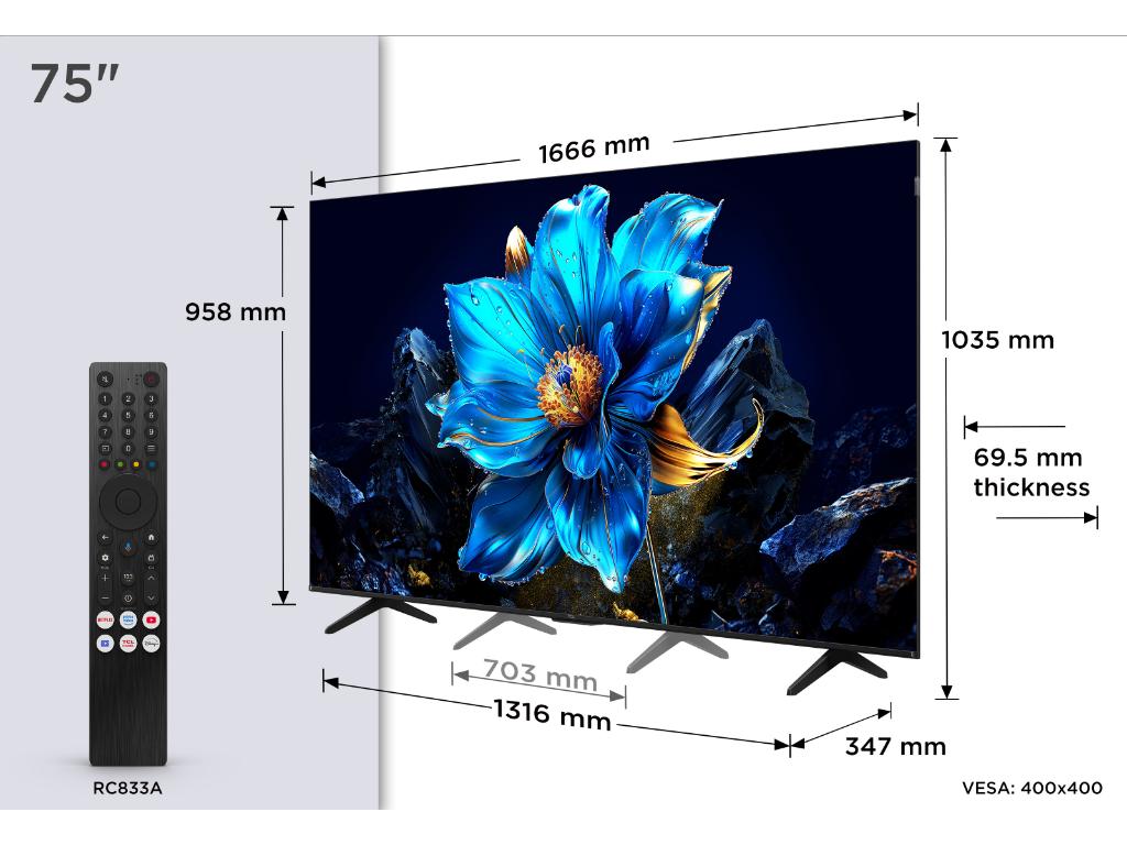 Televizor TCL 75P7K QLED 1