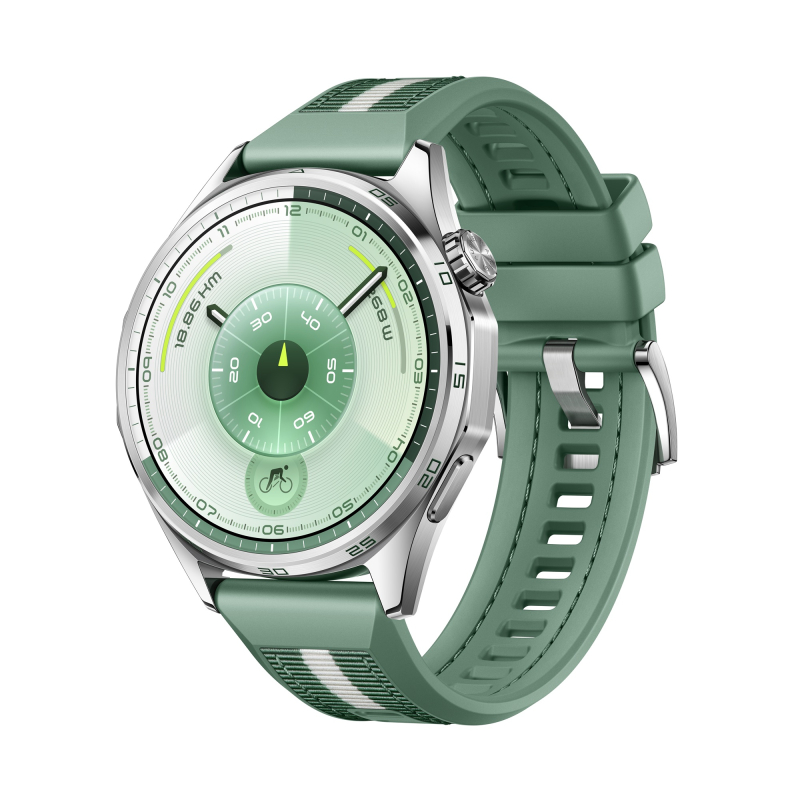 Pametna ura Huawei Watch GT 6 46mm zelena + darilo FREEBUDS SE3 1