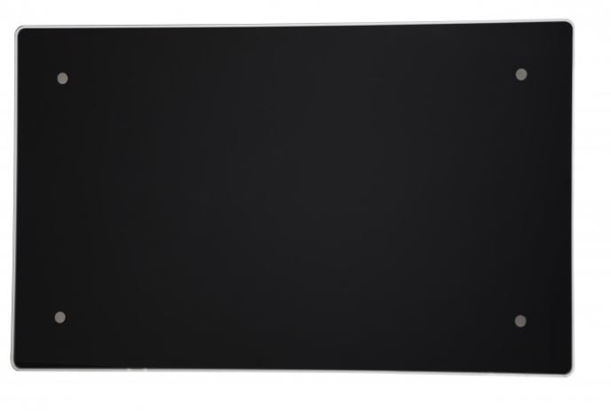 Električni radiator Glamox H60 H 800W brez termostata - steklo črna barva 1