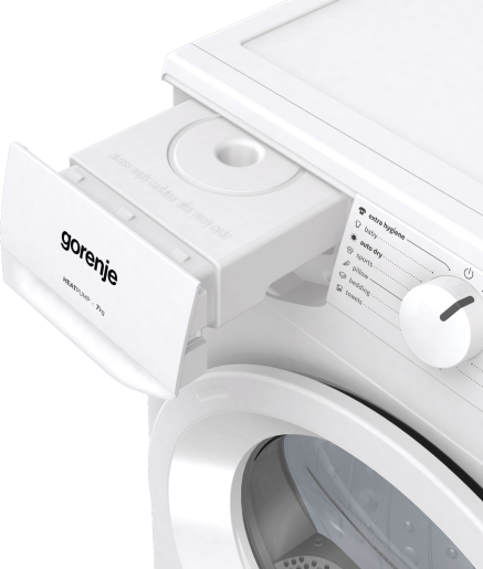 Kondenzacijski sušilnik perila s toplotno črpalko Gorenje DHNE7D 4