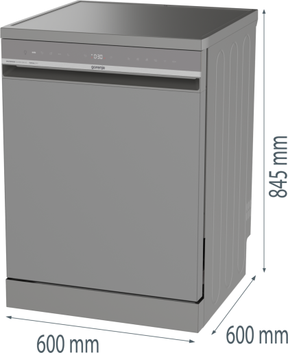 Prostostoječi pomivalni stroj Gorenje GS673A97X 2