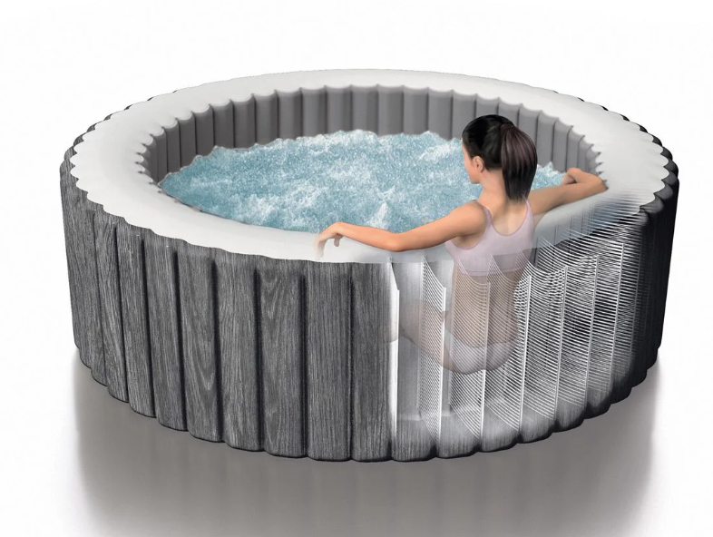 Masažni bazen Intex Purespa Greyw deluxe set - 4 osebe 1