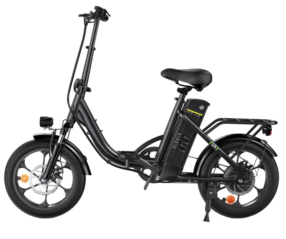 Zložljivo električno kolo Isinwheel U4 - črn 1
