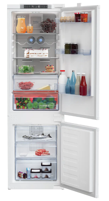Kombinirani vgradni hladilnik Beko BCNA275E4SN 1