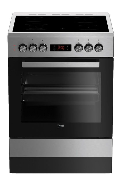 Steklokeramični štedilnik Beko FSE67310GX 1