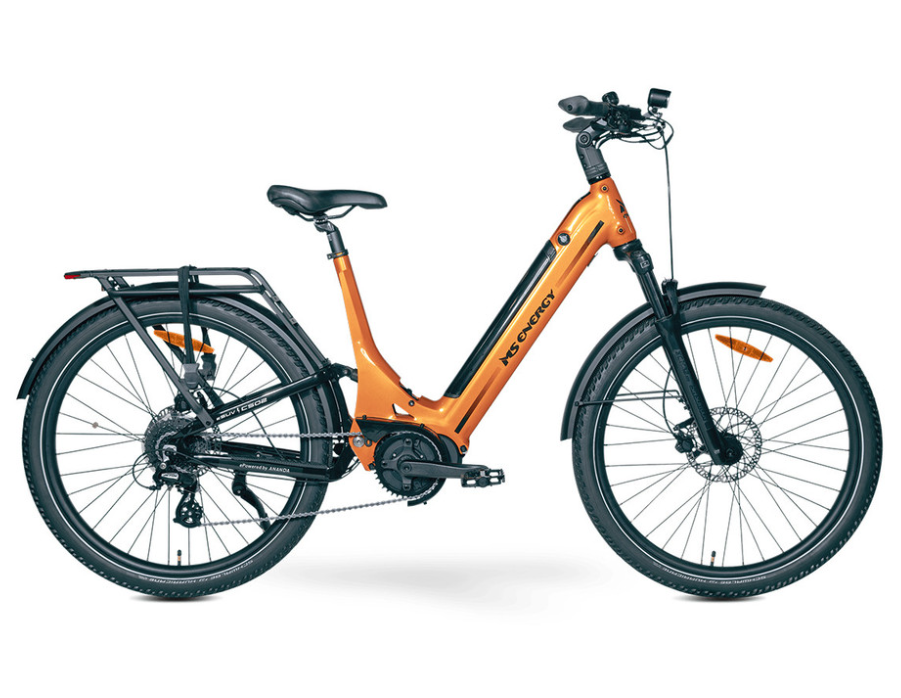 Električno kolo MS ENERGY C502 SUV - oranžen 1