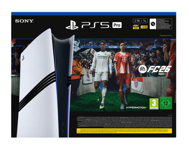 Igralna konzola PlayStation 5 Pro in igra FC26 1