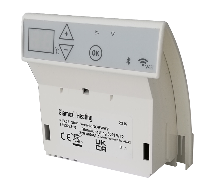 Termostat Glamox DT 2 (3001) - linija TPA - WiFi/Bluetooth 1