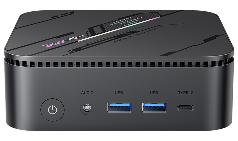 Namizni mini računalnik Blackview MP100 PRO, Windows 11 PRO, Intel Alder Lake i9, 16GB RAM, 1TB SSD 4