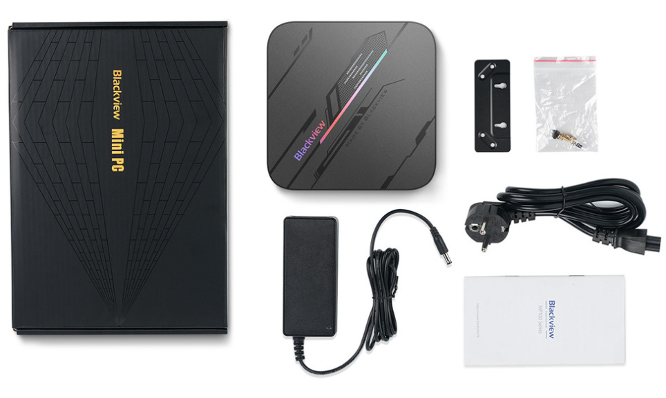 Namizni mini računalnik Blackview MP100 PRO, Windows 11 PRO, Intel Alder Lake i9, 16GB RAM, 1TB SSD 6