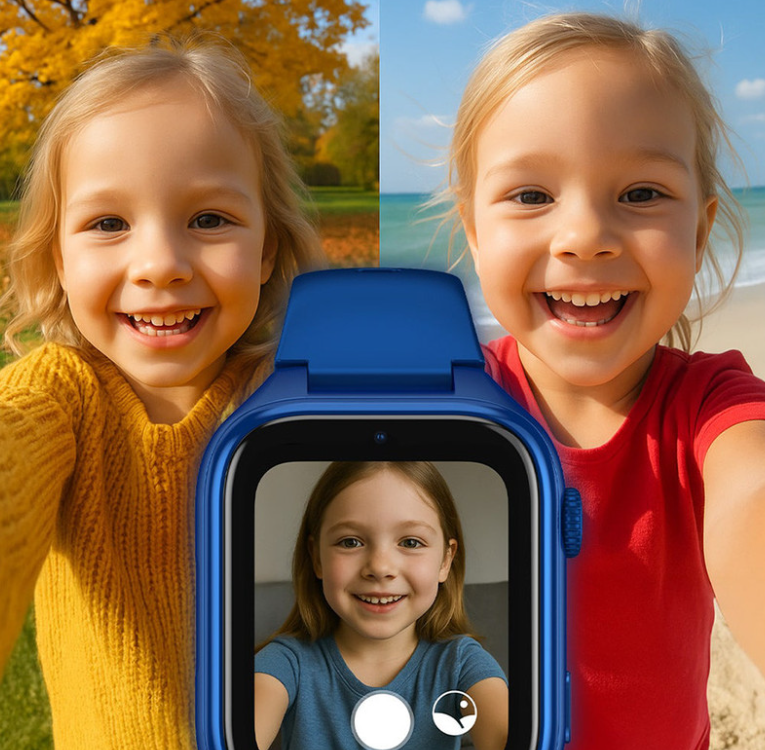 Otroška pametna ura Manta Stelio Junior 4G -  modra 2