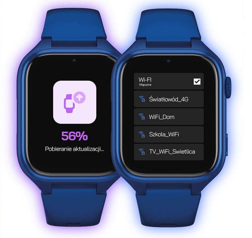 Otroška pametna ura Manta Stelio Junior 4G -  modra 3