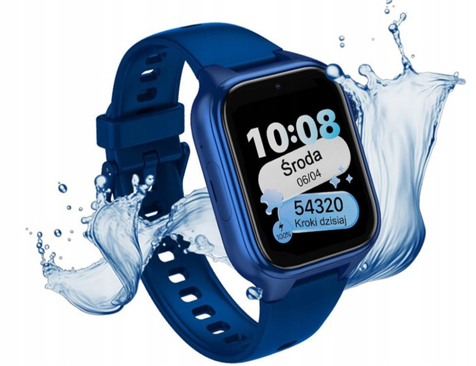 Otroška pametna ura Manta Stelio Junior 4G -  modra 5