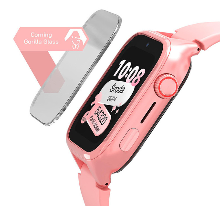 Otroška pametna ura Manta Stelio Junior 4G - roza  3