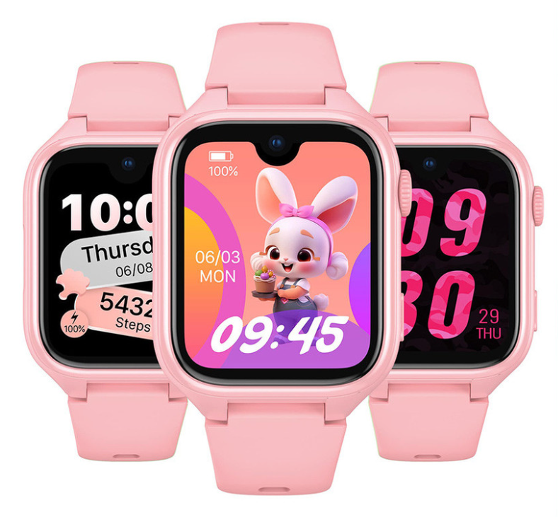 Otroška pametna ura Manta Stelio Junior Pro AI 4G - roza  3