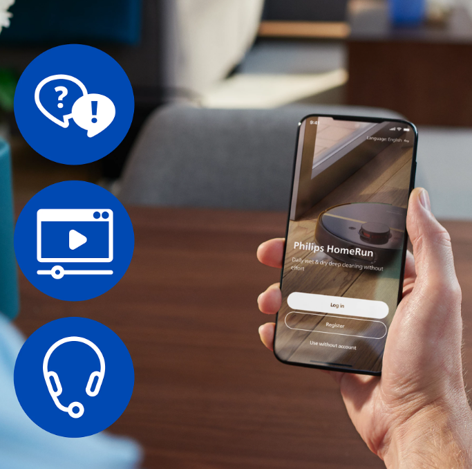 Robotski sesalnik Philips XU5000/20 8