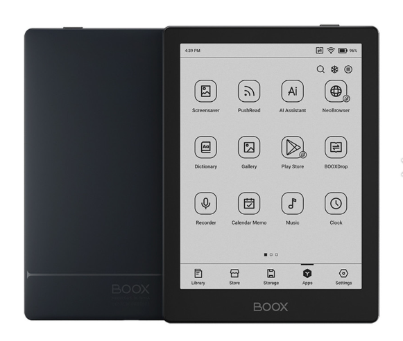  E-bralnik BOOX Go 6 črn 2