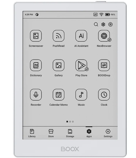  E-bralnik BOOX Go 6 bel 1