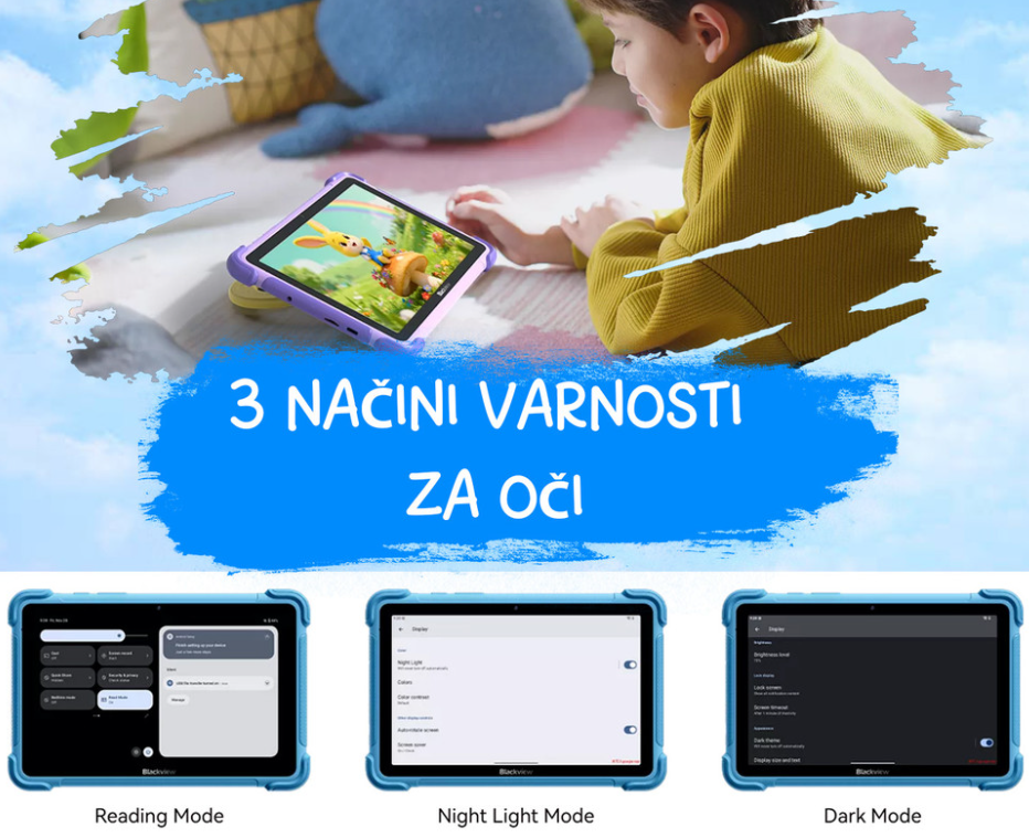 Tablični računalnik Blackview Link 1 Kids - moder  4