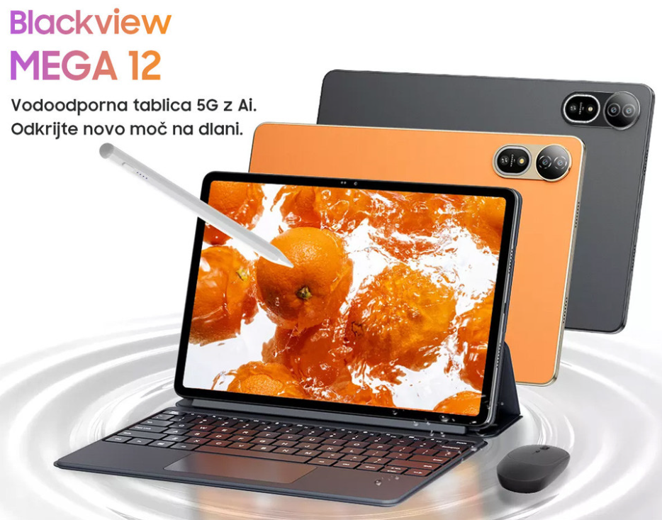Tablični računalnik Blackview MEGA 12 LTE - zlat  2