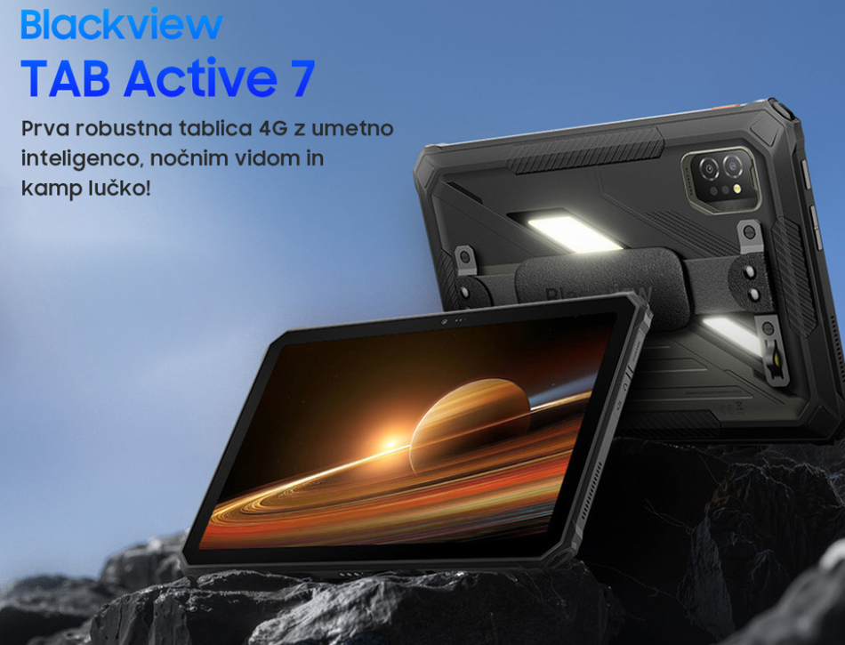 Tablični računalnik Blackview Active 7 LTE - črn 2