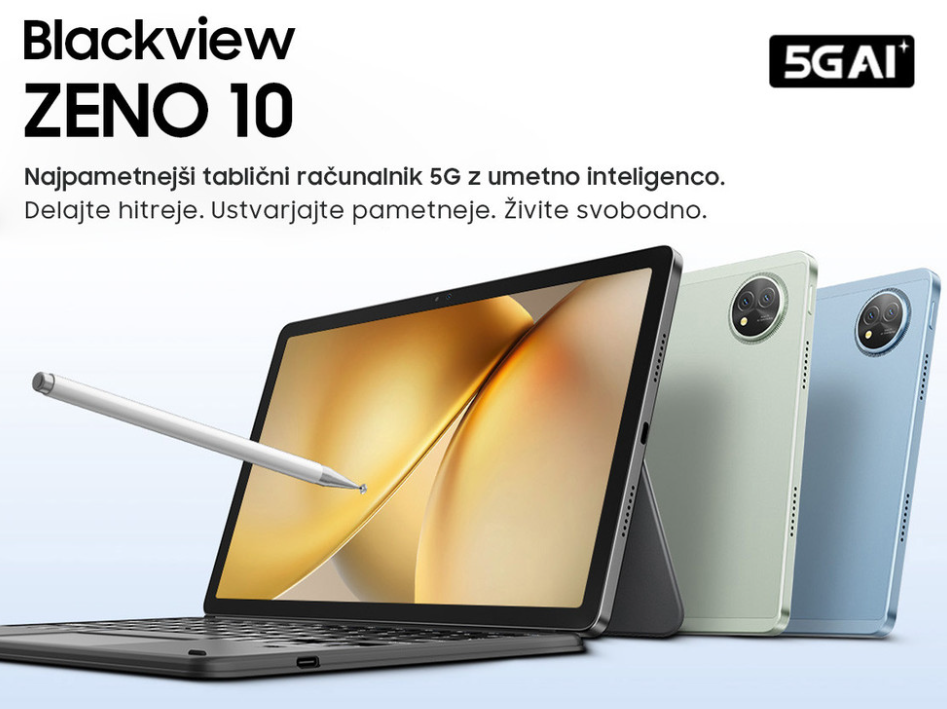 Tablični računalnik Blackview ZENO 10 LTE - moder  2