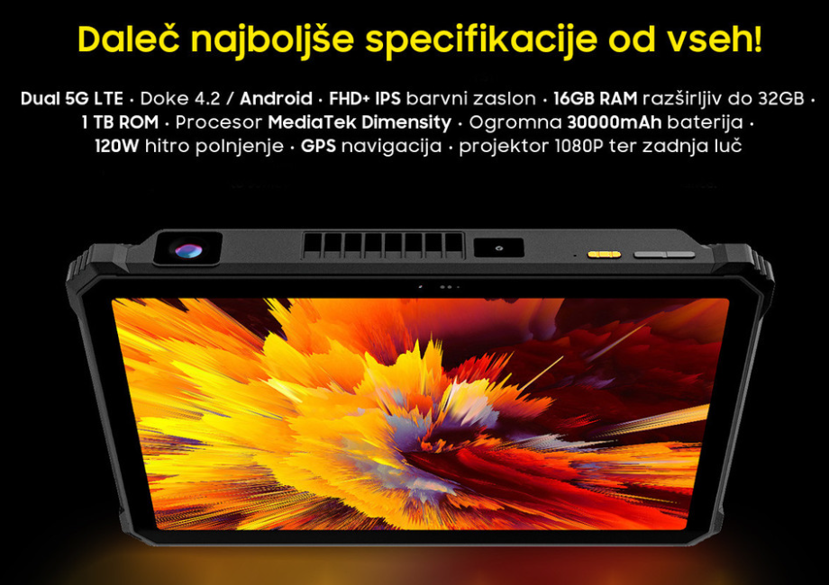 Tablični računalnik Blackview ACTIVE 12 PRO LTE - črn 2