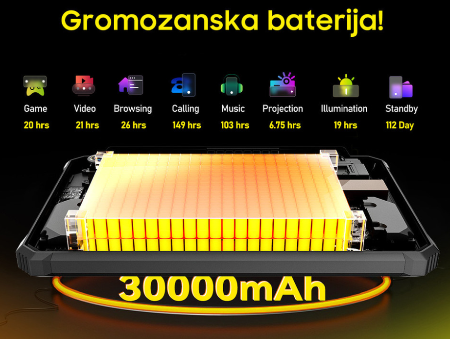 Tablični računalnik Blackview ACTIVE 12 PRO LTE - črn 4