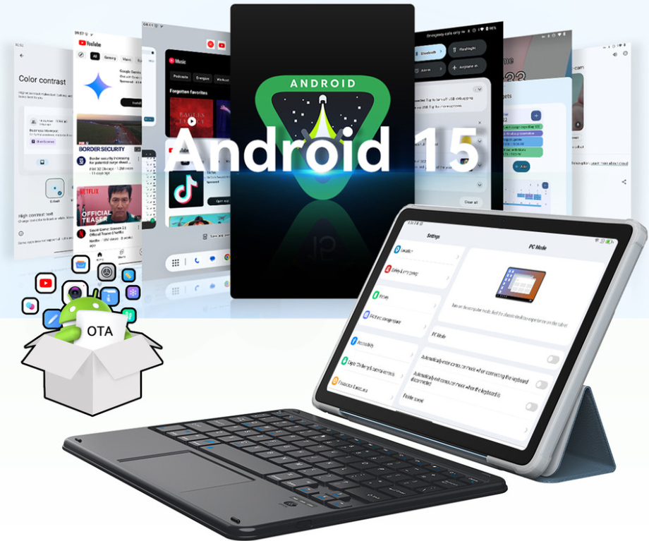 Tablični računalnik Blackview MEGA 2 LTE - siv  4