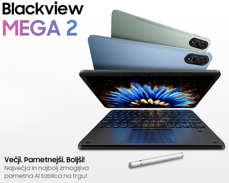 Tablični računalnik Blackview MEGA 2 LTE - zelen 2