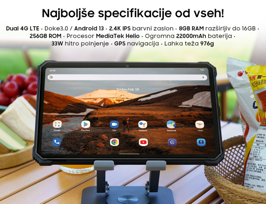 Tablični računalnik Blackview TAB 8 PRO - oranžen 2