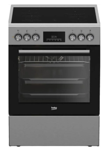 Steklokeramični štedilnik Beko FBE67310GX 1