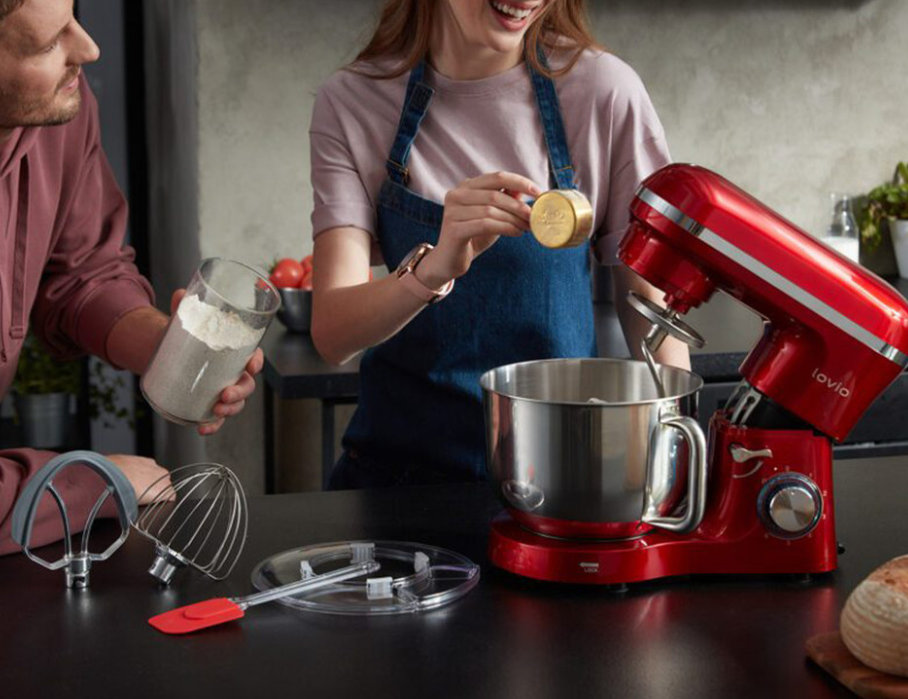 Kuhinjski robot  Manta Lovio LVSTM01 - rdeča 2