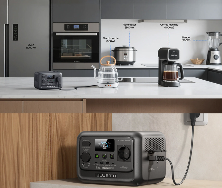 Prenosna polnilna postaja Bluetti Premium 30 V2 3