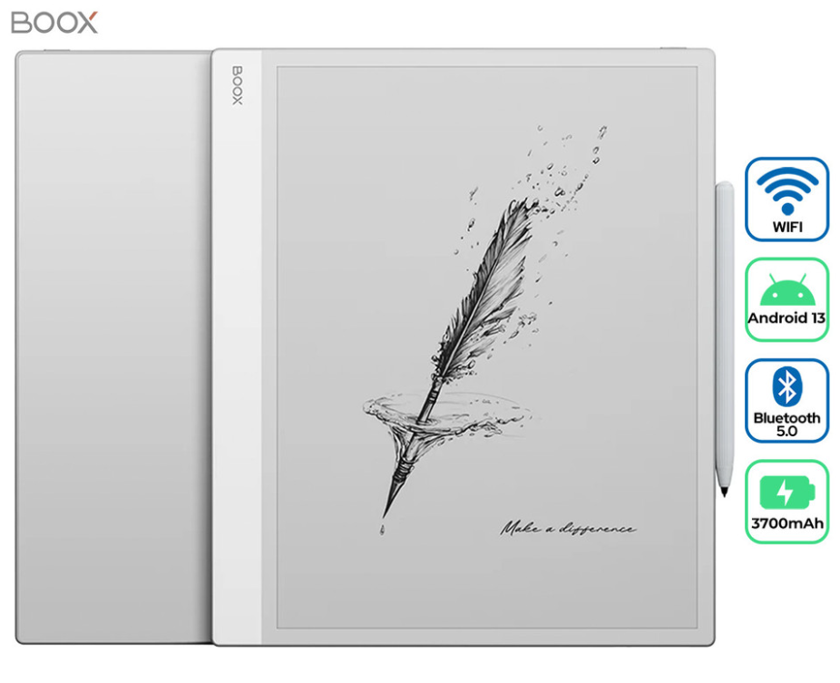  E-bralnik BOOX Note Max - bel 2