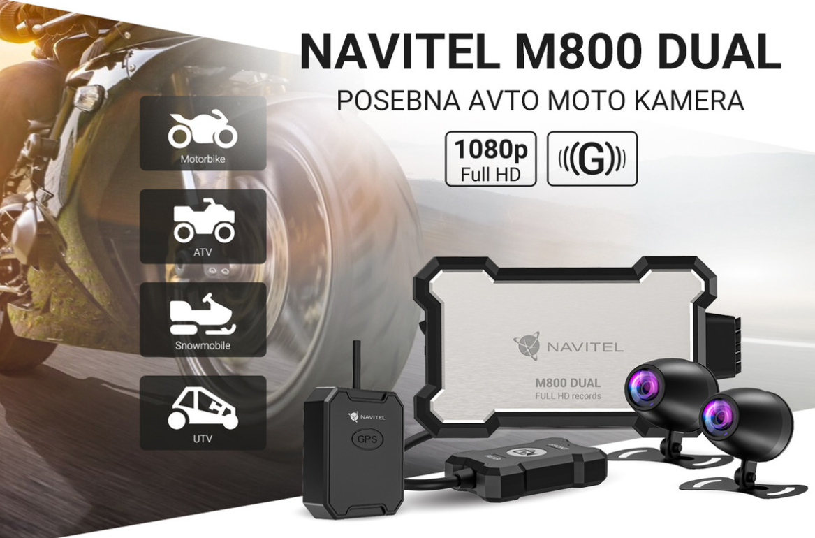 Avto kamera Navitel M800 DUAL 3