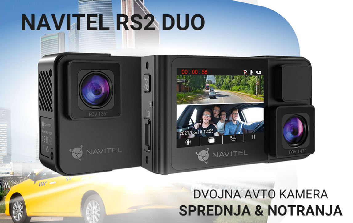 Avto kamera Navitel RS2 DUO 2