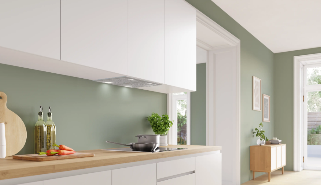 Popolnoma vgradna napa Bosch DHL555BM 2