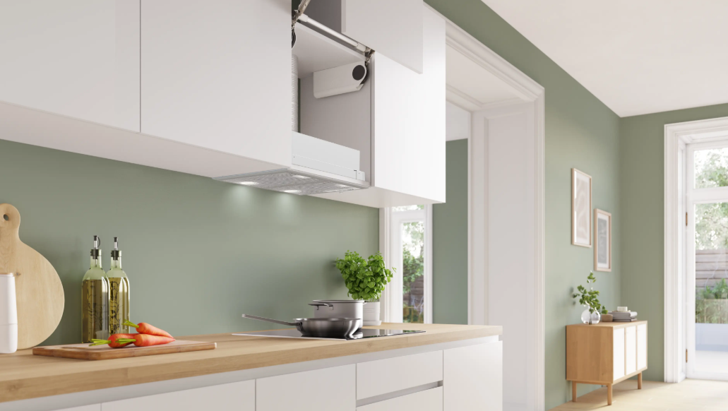 Popolnoma vgradna napa Bosch DHL555BM 3