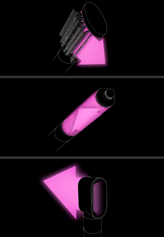 Oblikovalnik las Dyson Airwrap Origin Bright Nicke 3