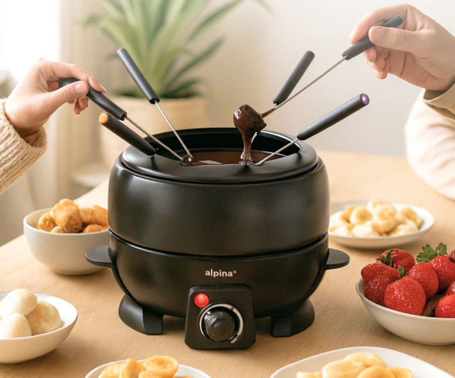 Komplet za fondue Alpina 800W, 2.3L 2
