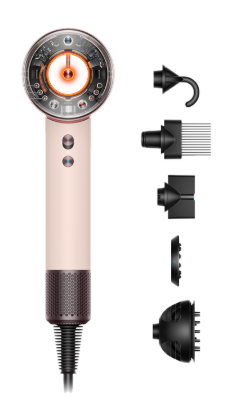 Sušilnik las Dyson Supersonic Nural HD16 Ceramic Pink/Rose Gold Straight+Wavy 1