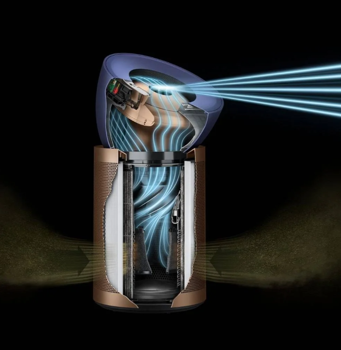 Čistilnik zraka Dyson Big + Quiet Formaldehyde BP04 (410624) Dark Blue/Gold 2