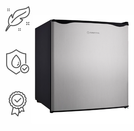 Mini hladilnik Manta MM515P - srebrno-črn 4