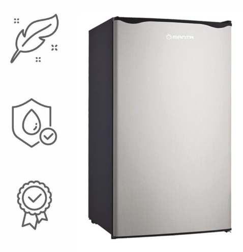 Podpultni hladilnik z zamrzovalnikom Manta MM520P - srebrno-črn 2