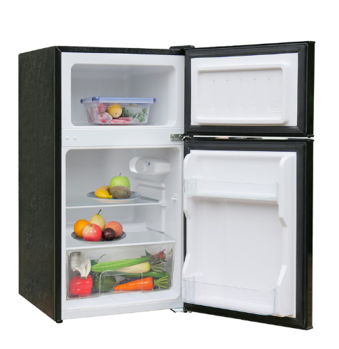 Kombinirani hladilnik z zamrzovalnikom Manta MM545D - srebrno-črn  2