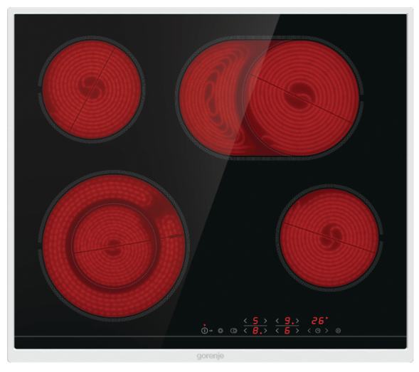 Steklokeramična kuhalna plošča Gorenje ECT643BX 2
