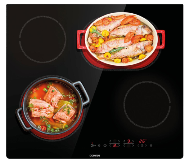 Steklokeramična kuhalna plošča Gorenje ECT643BSC 5