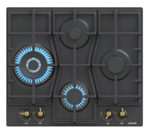 Plinska kuhalna plošča Gorenje GW6D42CLB 1