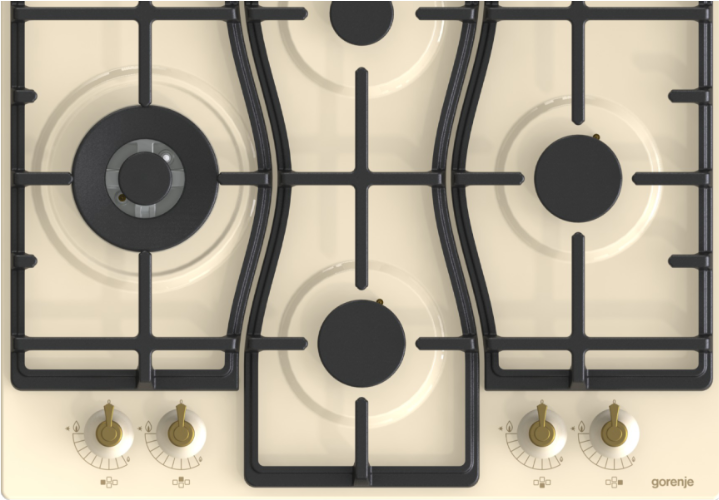 Plinska kuhalna plošča Gorenje GW6D42CLI 5